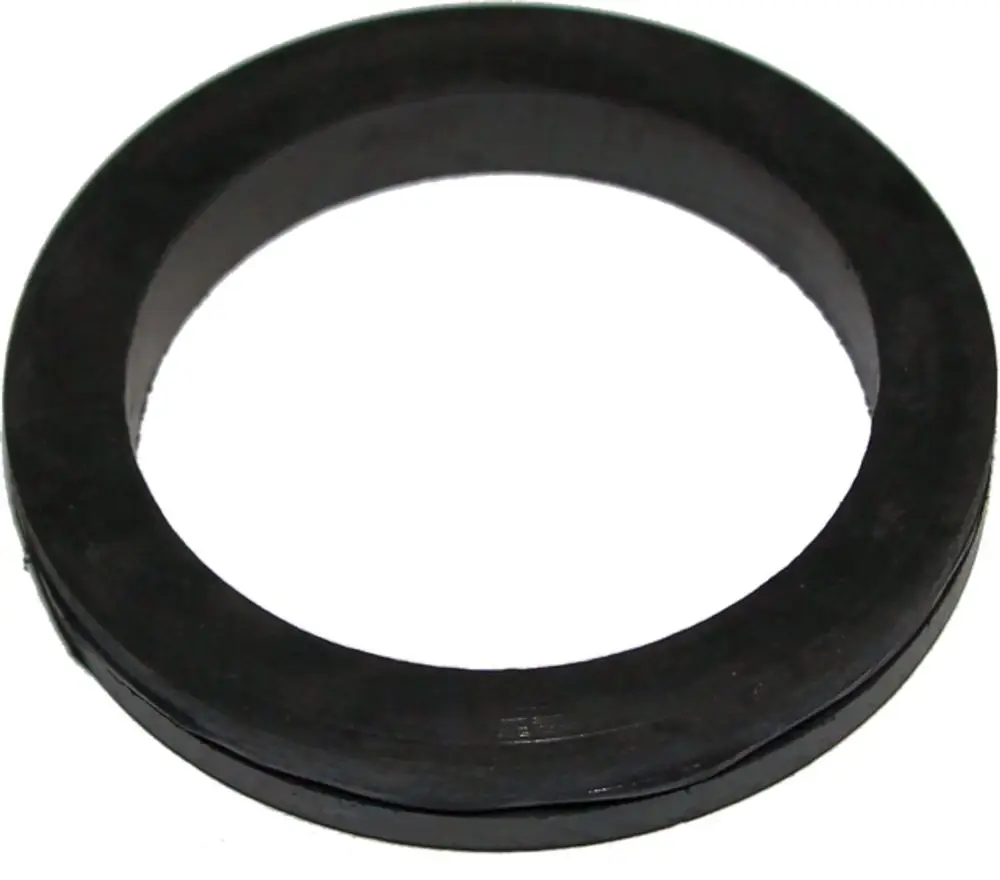 Schwarze Dichtmanschette, ringförmig, für verschiedene Anwendungen, möglicherweise von der Marke Wolf. Ideal zum Abdichten und Verhindern von Flüssigkeitsverlust.